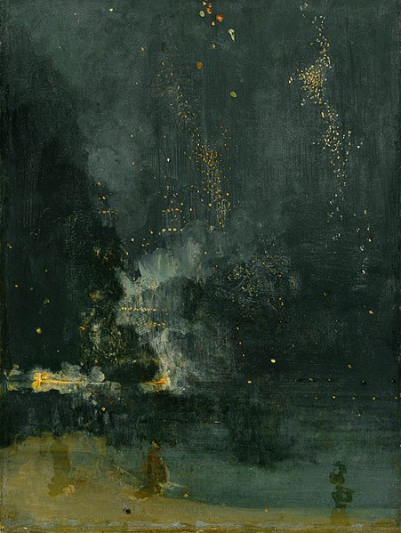 Nocturne in Black and Gold – The Falling Rocket - James Abbott McNeill Whistler