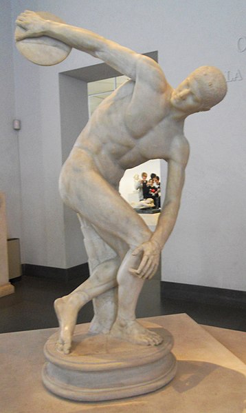 The Discobolus of Myron