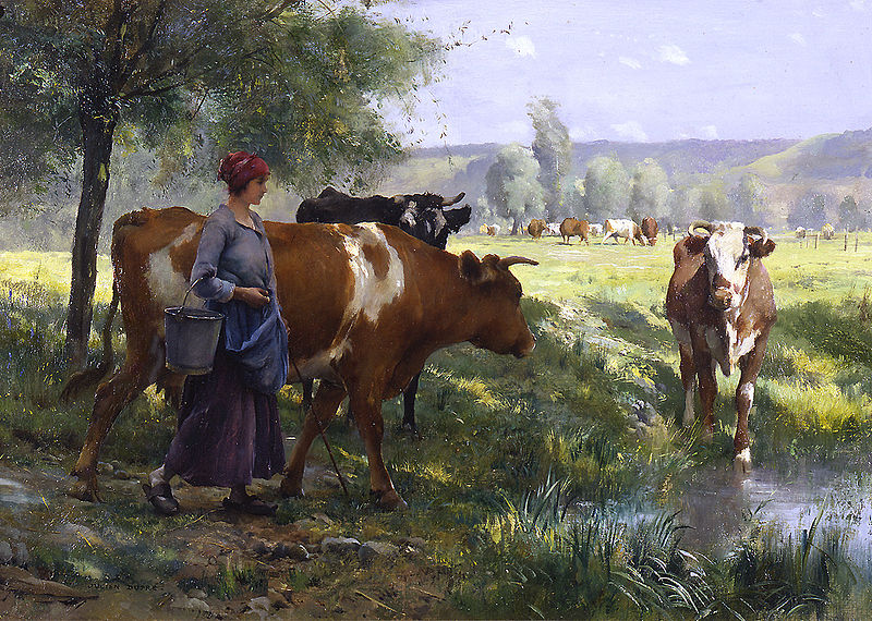 The Young Milkmaid – Julien Dupré