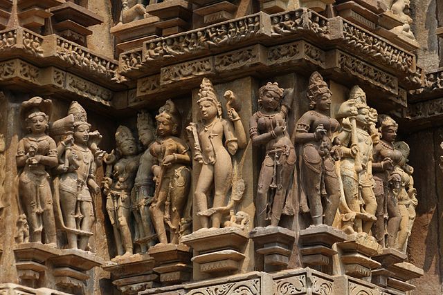 Western Group of Temples High Reliefs - Khajuraho