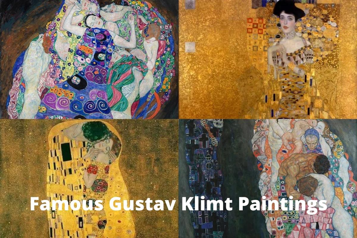 Gustav on sale klimt paintings
