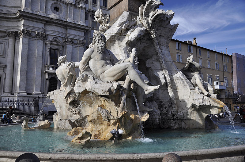 Fountain of the Four Rivers Fontana dei Quattro Fiumi