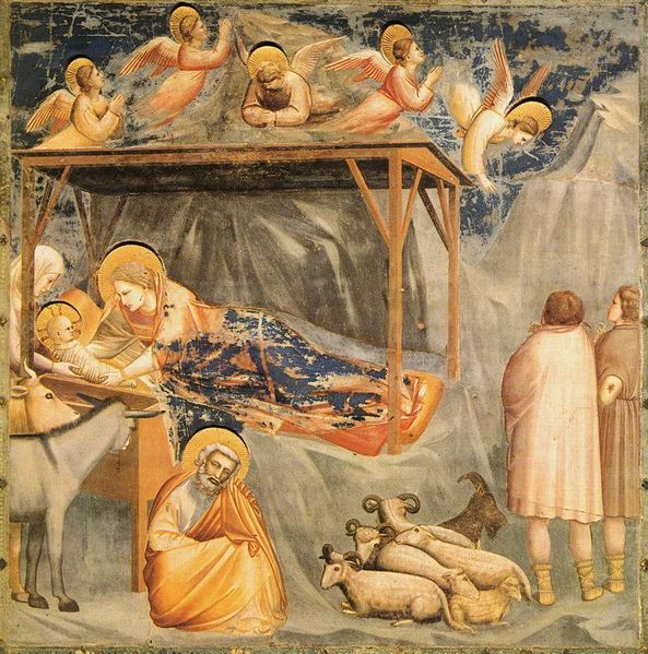 Nativity, Birth of Jesus - Giotto