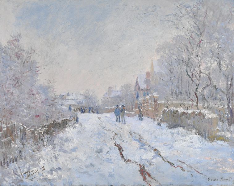 Snow at Argenteuil – Claude Monet