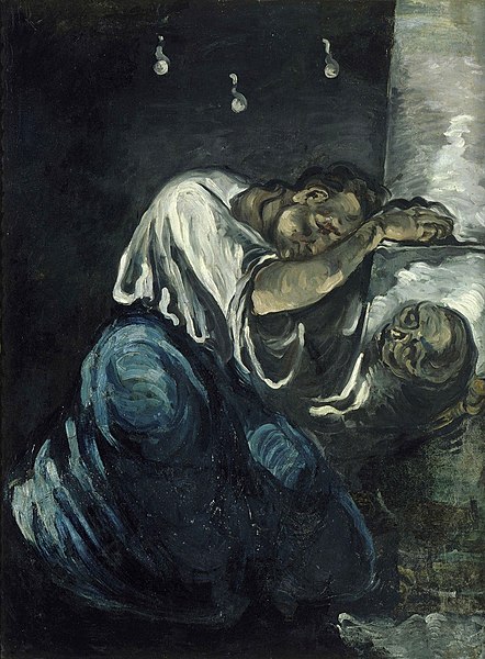 Sorrow (also known as The Magdalen) - Paul Cezanne