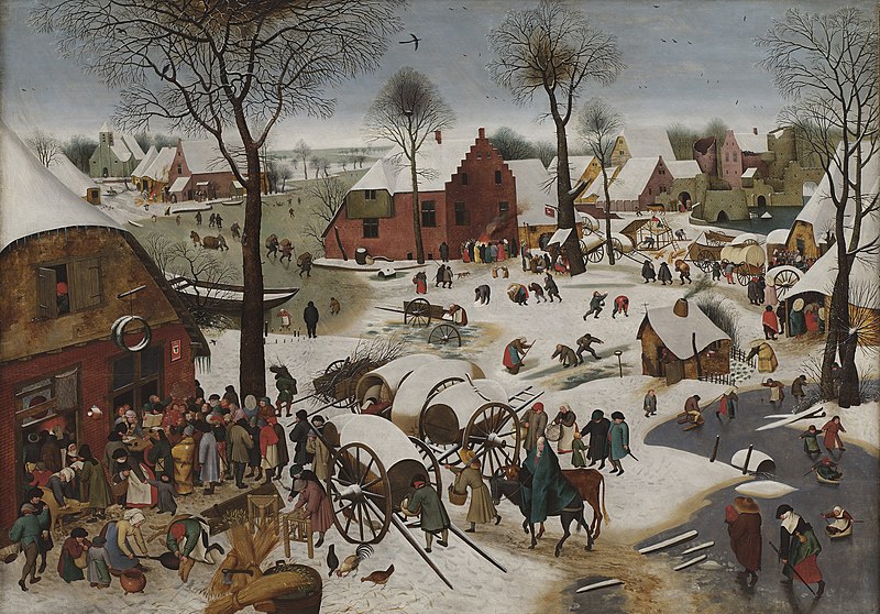 The Census at Bethlehem – Pieter Bruegel the Elder