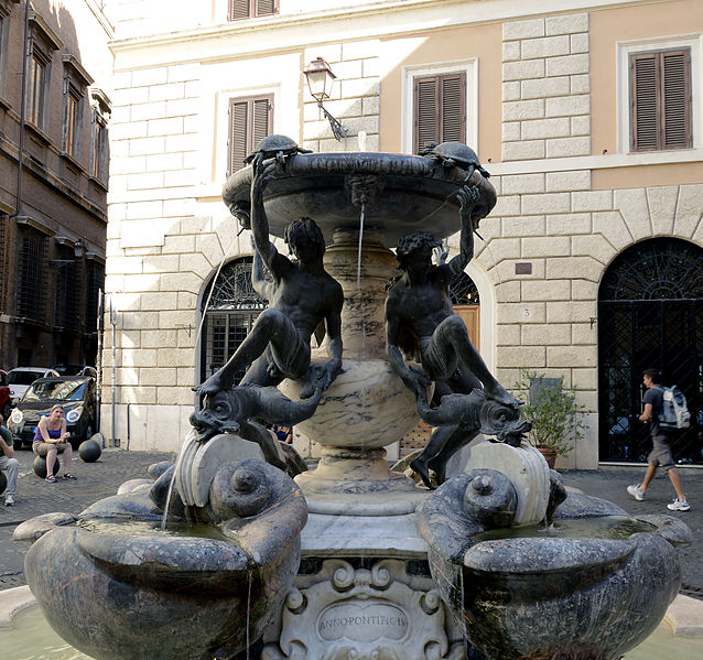 The Turtle Fountain (Fontana delle Tartarughe)