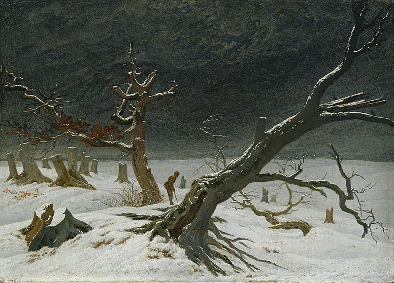 Winter Landscape – Caspar David Friedrich