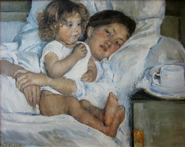 Breakfast in Bed - Mary Cassatt