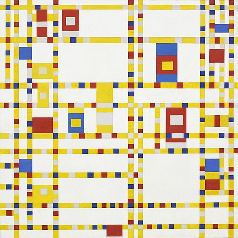 Broadway Boogie-Woogie - Piet Mondrian