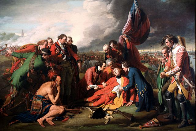 Death of General Wolfe Benjamin West - Tranh tân cổ điển - lựa chọn cho những không gian sang trọng đẳng cấp