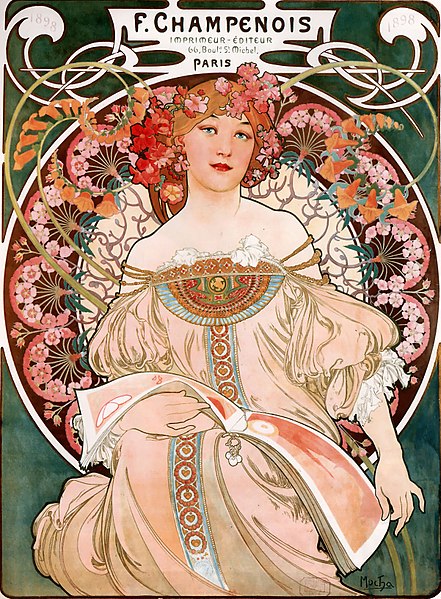 F. Champenois - Alphonse Mucha