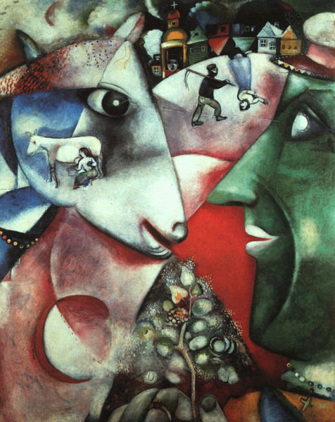 I and the Village - Marc Chagall