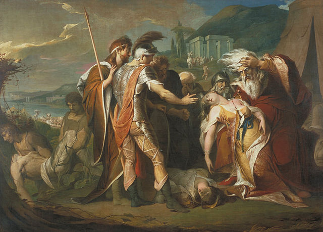 King Lear Weeping over the Dead Body of Cordelia - James Barry