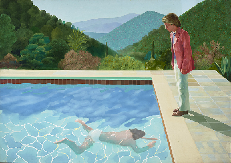 Portrait of an Artist (Pool with Two Figures) – David Hockney, 1972