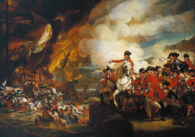 The Defeat of the Floating Batteries at Gibraltar, September 1782