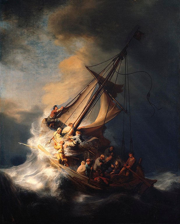 The Storm on the Sea of Galilee - Rembrandt van Rijn