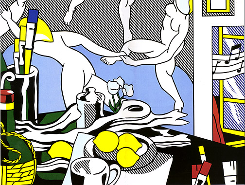 Artist's Studio "The Dance" - Roy Lichtenstein