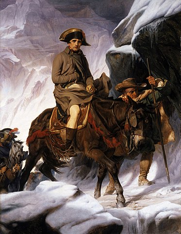 Bonaparte Crossing the Alps - Paul Delaroche