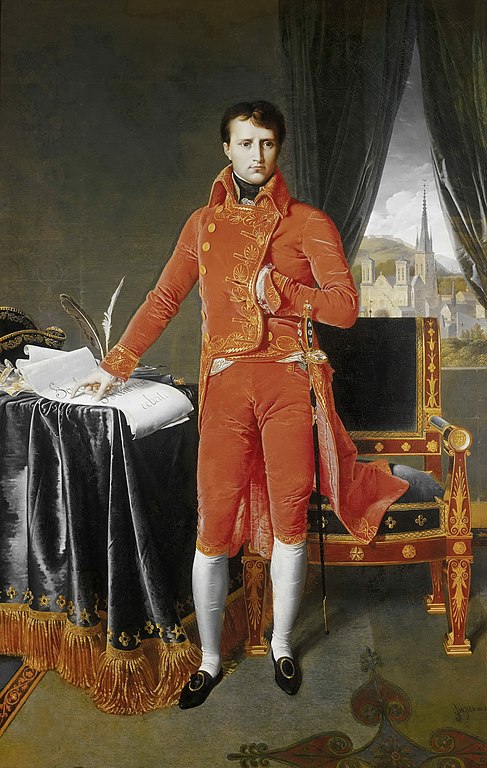 Bonaparte, First Consul - Jean Auguste Dominique Ingres