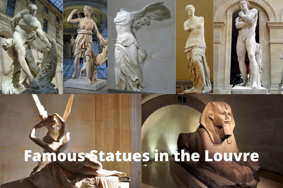 Famous Statues in the Louvre