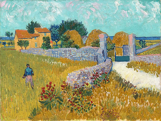 Farmhouse in Provence - Vincent van Gogh