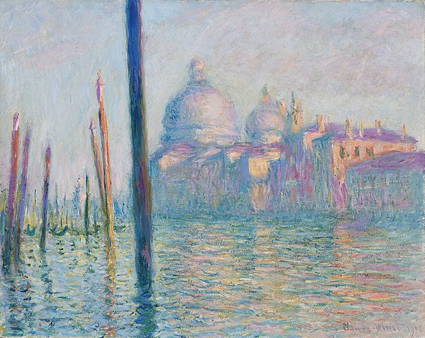 Le Grand Canal – Claude Monet
