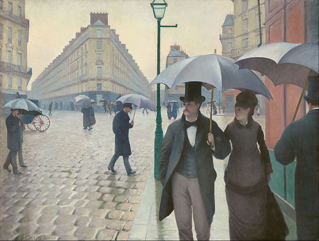 Paris Street; Rainy Day  - Gustave Caillebotte