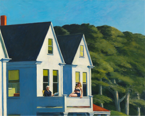 Second Story Sunlight - Edward Hopper