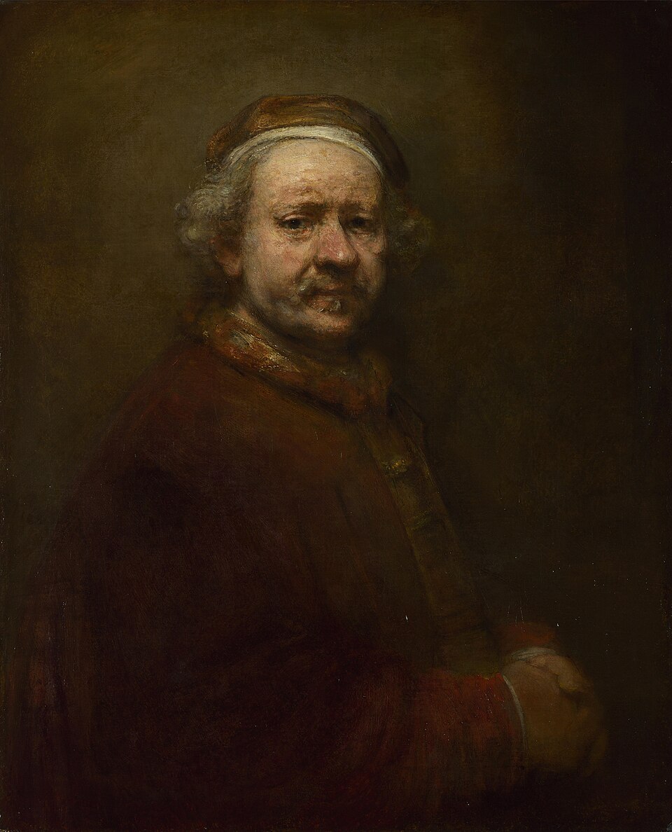 Self-Portrait at the Age of 63 - Rembrandt
