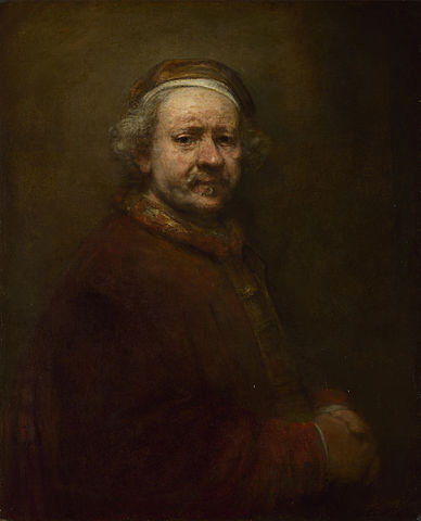 Self-Portrait at the Age of 63 - Rembrandt