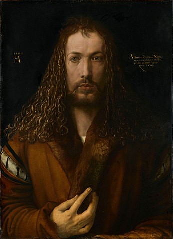 Self-Portrait at the Age of Twenty Eight Albrecht Durer