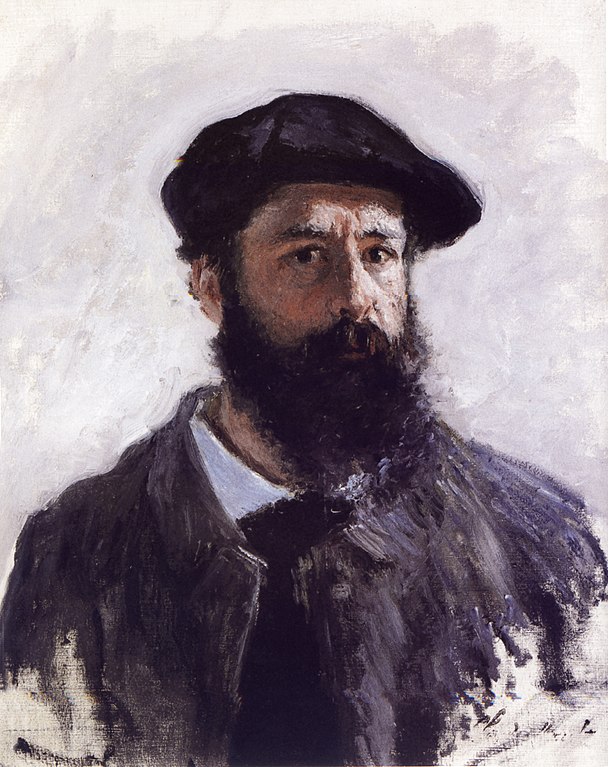 Self-Portrait with a Beret - Claude Monet