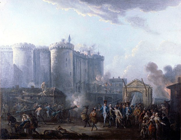 Storming of the Bastille and arrest of the Governor M. de Launay