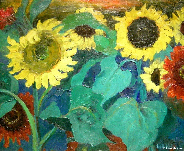 Sunflowers – Emil Nolde (c. 1926)