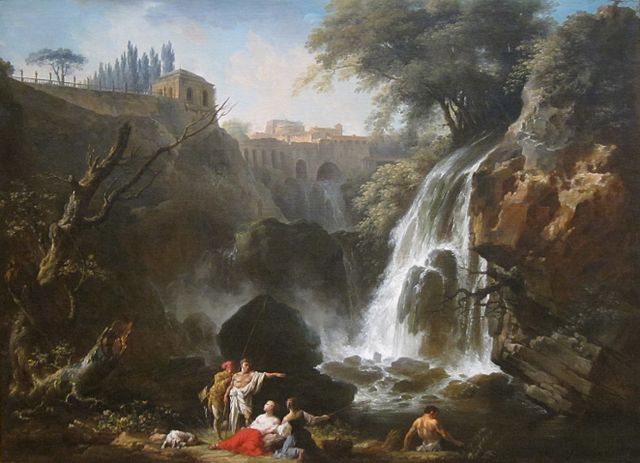 The Cascades of Tivoli - Claude-Joseph Vernet