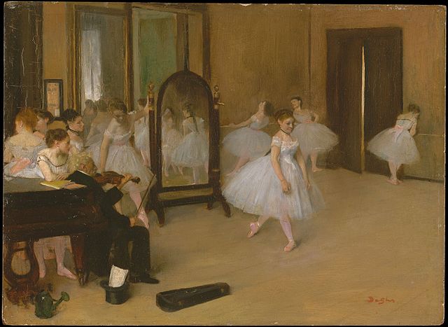 The Dancing Class - Edgar Degas