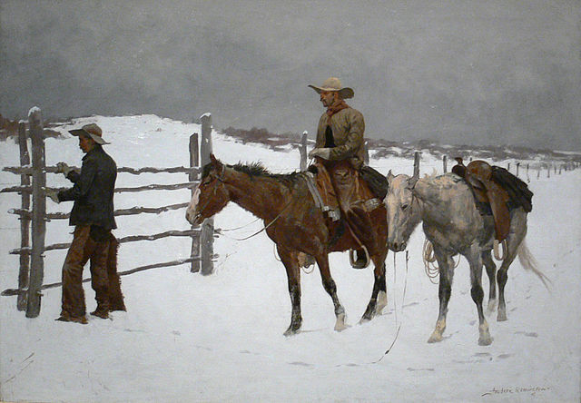 The Fall of the Cowboy - Frederic Remington