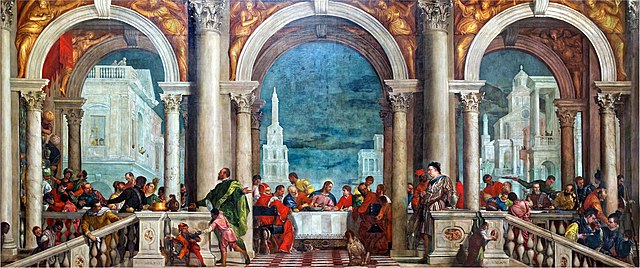 The Feast in the House of Levi Paolo Veronese