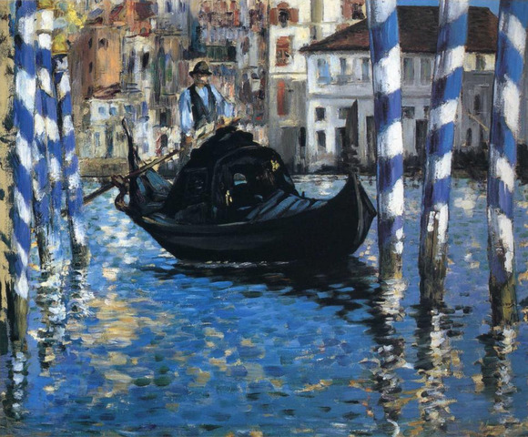 The Grand Canal of Venice (Blue Venice) - Édouard Manet