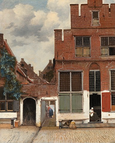 The Little Street -  Johannes Vermeer 