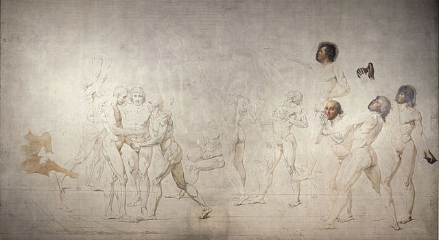 The Tennis Court Oath - Jacques-Louis David