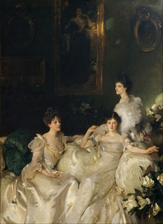 The Wyndham Sisters: Lady Elcho, Mrs. Adeane, and Mrs. Tennant - John Singer Sargent