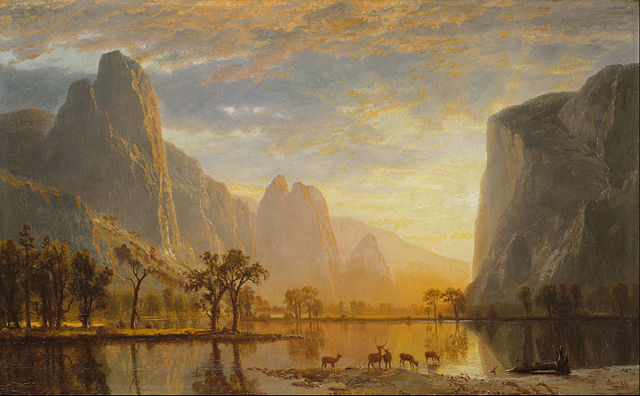 Valley of the Yosemite - Albert Bierstadt