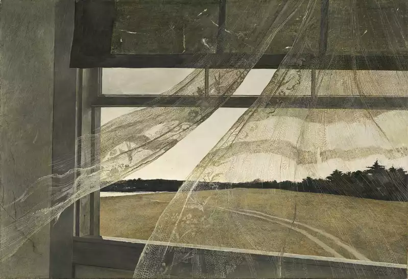 Wind from the Sea - Andrew Wyeth