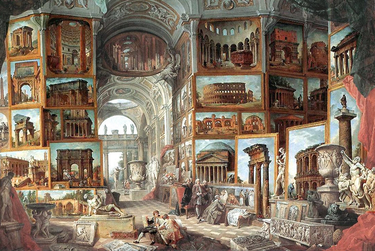 Ancient Rome - Giovanni Paolo Panini