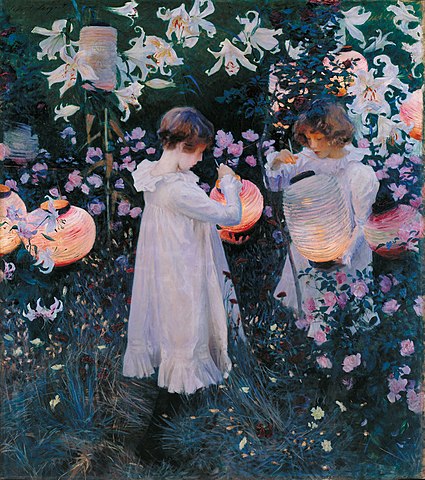 Carnation, Lily, Lily, Rose - John Singer Sargent