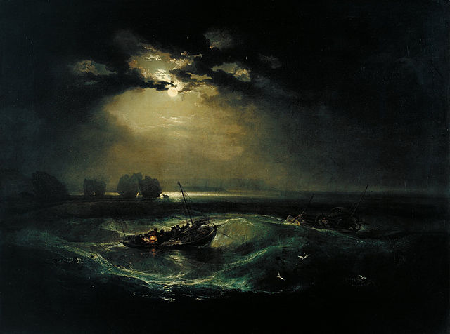 Fishermen at Sea - J.M.W. Turner