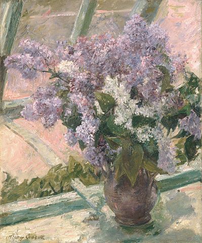 Lilacs in a Window