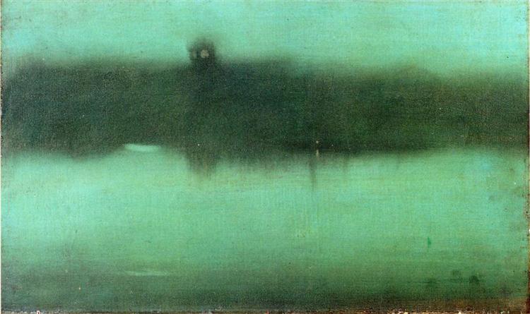 Nocturne Grey and Silver - James McNeill Whistler